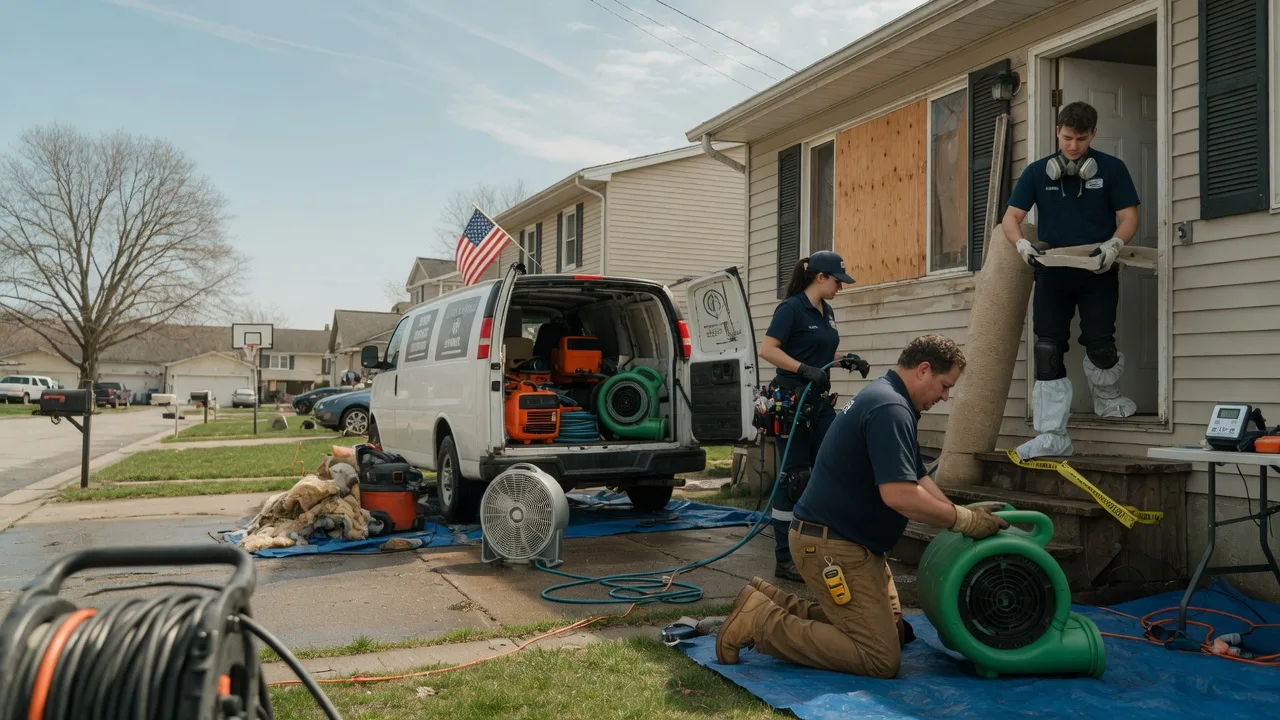 Water Damage Restoration in Falling Waters, WV near me